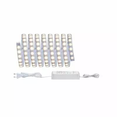 Kit MaxLED 500 3m blanc chaud 2700K 20W argent (70666)