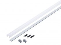 Kit profilé Tube 200 cm avec clips, embouts de fermeture et diffuseur\n (70560)