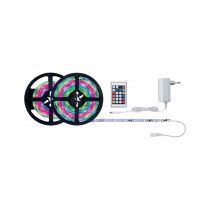 Kit SimpLED Motion 7,5m Motion RGB 17W 230/12V DC blanc plastique (70514)