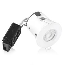 Kit spot encastr&eacute; aluminium RT 2012 IP65 IsoPRO GU10 5W 4000K blanc