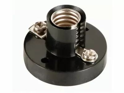 lamp socket e10  black (ACLS8B)