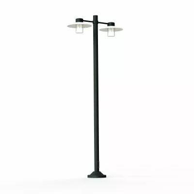 Lampadaire Aubanne N�5 Gris ardoise Diffuseur d�poli (101010059)