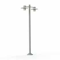 Lampadaire Aubanne N°5 Gris métal Diffuseur dépoli (101010023)