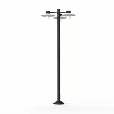 Lampadaire Aubanne N�6 Gris anthracite Diffuseur d�poli (101012006)