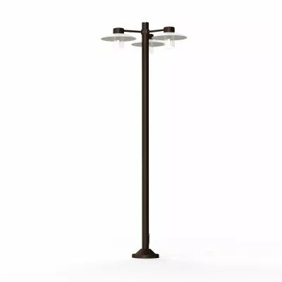 Lampadaire Aubanne N�6 Rouille Diffuseur d�poli (101012046)