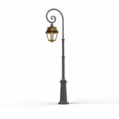 Lampadaire Avenue 2 N�8 E27 Laiton vernis teint� (102022070)