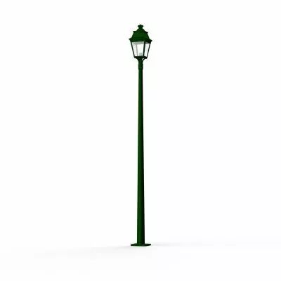 Lampadaire Avenue 3 N�11 Vert Anglais Diffuseur clair (103057019)