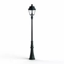 Lampadaire Avenue 3 N&deg;7 Vert de gris Diffuseur clair (103027008)