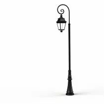 Lampadaire Avenue 3 N&deg;9 Noir fonc&eacute; Diffuseur clair (103037000)