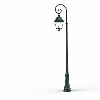 Lampadaire Avenue 3 N�9 Vert de gris Diffuseur clair (103037008)