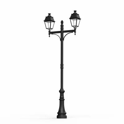 Lampadaire Avenue 4 N�9 E27 Noir fonc� (104198000)