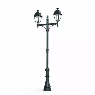 Lampadaire Avenue 4 N�9 E27 Vert de gris (104198008)