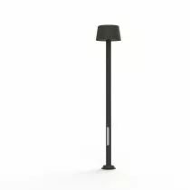 Lampadaire Bark N&deg;1 LED 41W - 2700K Gris noir (191001107)