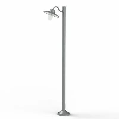 Lampadaire Belcour N�4 Gris m�tal (106008023)