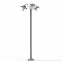 Lampadaire Belcour N°6 Gris métal (106012023)