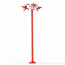 Lampadaire Belcour N°6 Rouge signalisation (106012056)
