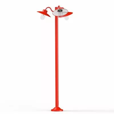 Lampadaire Belcour N�6 Rouge signalisation (106012056)