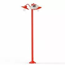 Lampadaire Belcour N&deg;6 Rouge signalisation (106012056)