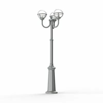 Lampadaire Bor�al N�9 Gris m�tal (111015023)
