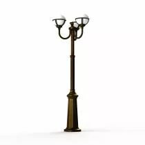 Lampadaire Boréal N°9 Patiné doré (111015009)