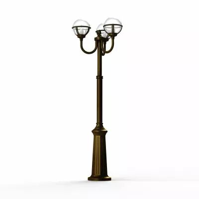Lampadaire Bor�al N�9 Patin� dor� (111015009)