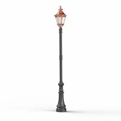 Lampadaire Citadelle N�5 Cuivre patin� sans vernis (116031083)