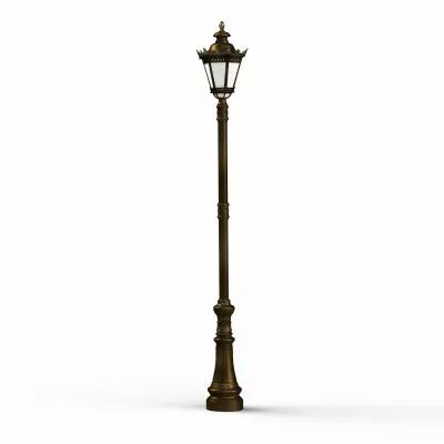 Lampadaire Citadelle N�5 Patin� dor� (116032009)