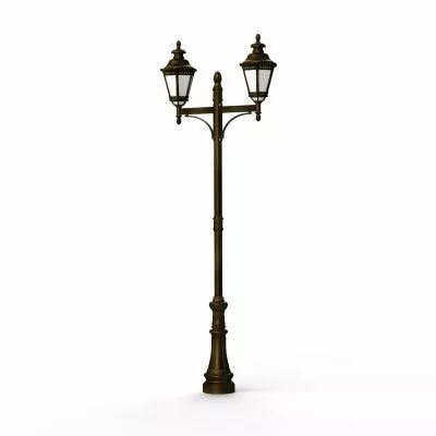 Lampadaire Citadelle N�7 Patin� dor� (116041009)