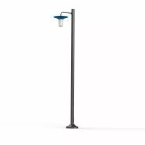 Lampadaire Cooper N&deg;4 Bleu Azur mat (179007134)