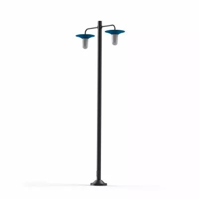 Lampadaire Cooper N�5 Bleu Azur mat (179009134)