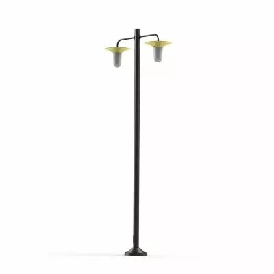 Lampadaire Cooper N�5 Jaune souffre brillant (179009057)