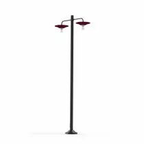 Lampadaire Cooper N&deg;5 Rouge vin (179009066)
