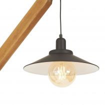 LAMPADAIRE EN BOIS - 2 X SUSPENSIONS E27 - Gamme michio