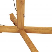 LAMPADAIRE EN BOIS - 2 X SUSPENSIONS E27 - Gamme michio