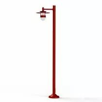 Lampadaire Kent N°4 E27 Rouge (127012110)
