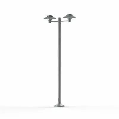 Lampadaire Kerlouan N�6 Gris m�tal (128008023)