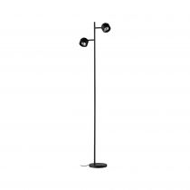 Lampadaire LED Puric Pane I 2x3W 3Stepdim Noir 230V métal/plastique (79775)