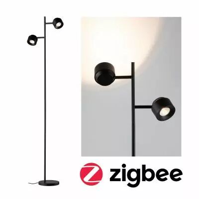 Lampadaire LED Puric Pane I ZB 3W grd Noir 230V syn/m�tal (79780)