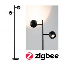 Lampadaire LED Puric Pane I ZB 3W grd Noir 230V syn/métal (79780)