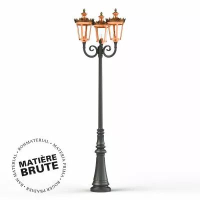 Lampadaire Louvre N�10 E27 Cuivre brut (133019082)