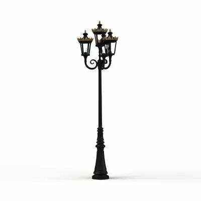 Lampadaire Louvre N�11 E27 Noir fonc� (133021000)