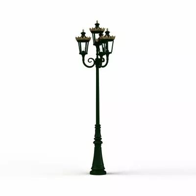 Lampadaire Louvre N�11 E27 Vert Anglais (133021019)