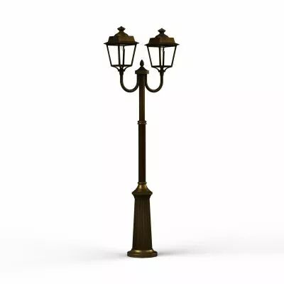 Lampadaire Place des Vosges 1 �volution N�13 Patin� dor� (150033009)