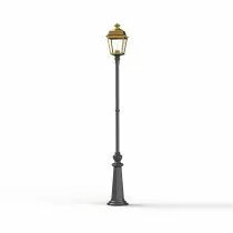 Lampadaire Place des Vosges 1 Tradition N&deg;12 Laiton vernis teint&eacute; (151020070)