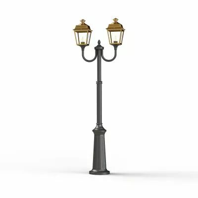 Lampadaire Place des Vosges 1 Tradition N�13 Laiton vernis teint� (151022070)