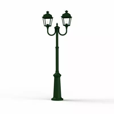 Lampadaire Place des Vosges 1 Tradition N�13 Vert Anglais (151022019)