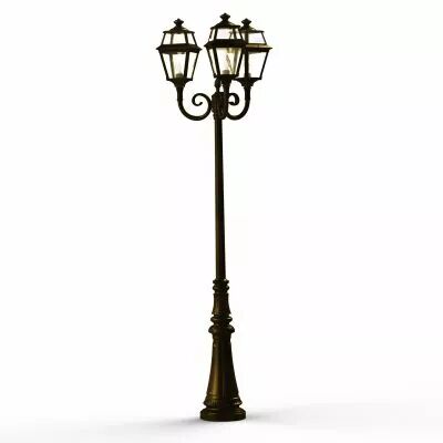 Lampadaire Place des Vosges 2 N�11 Patin� dor� (148010009)