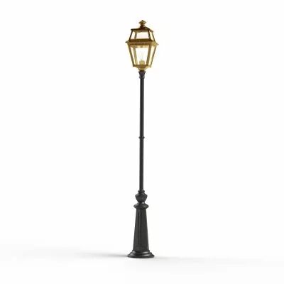 Lampadaire Place des Vosges 2 N�8 Laiton vernis teint� (148008070)