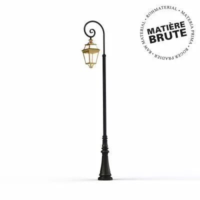Lampadaire Place des Vosges 3 N�10 Laiton brut (149010072)