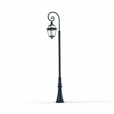 Lampadaire Place des Vosges 3 N�10 Vert de gris (149010008)